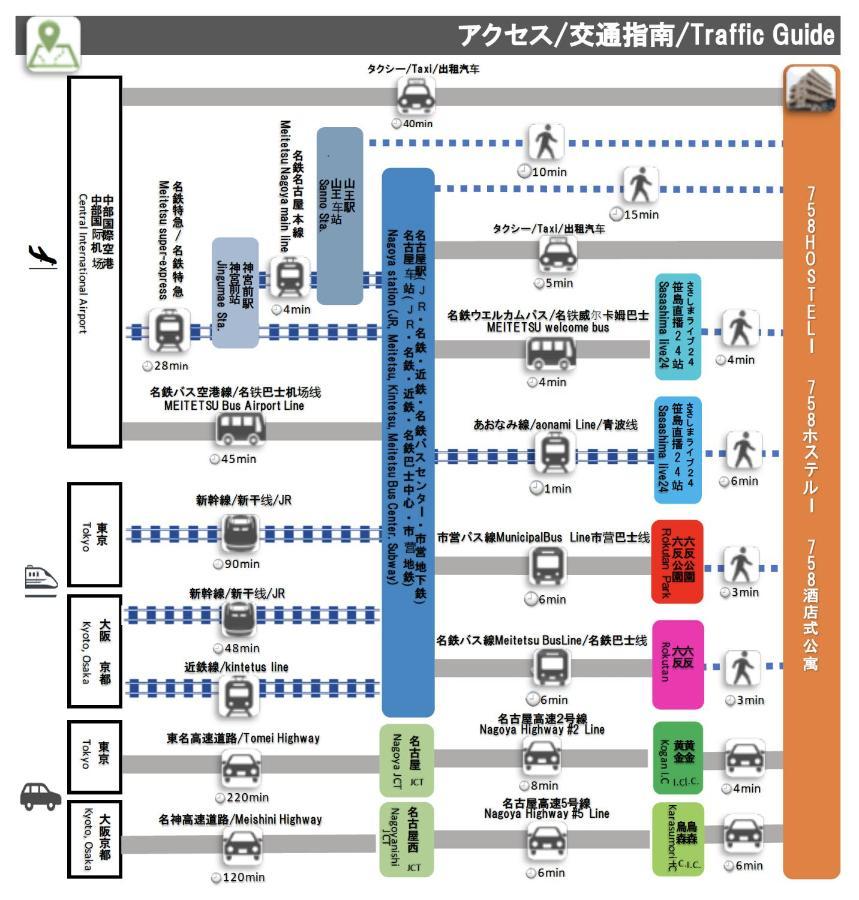 Hostel 758 名古屋駅前 1S エクステリア 写真